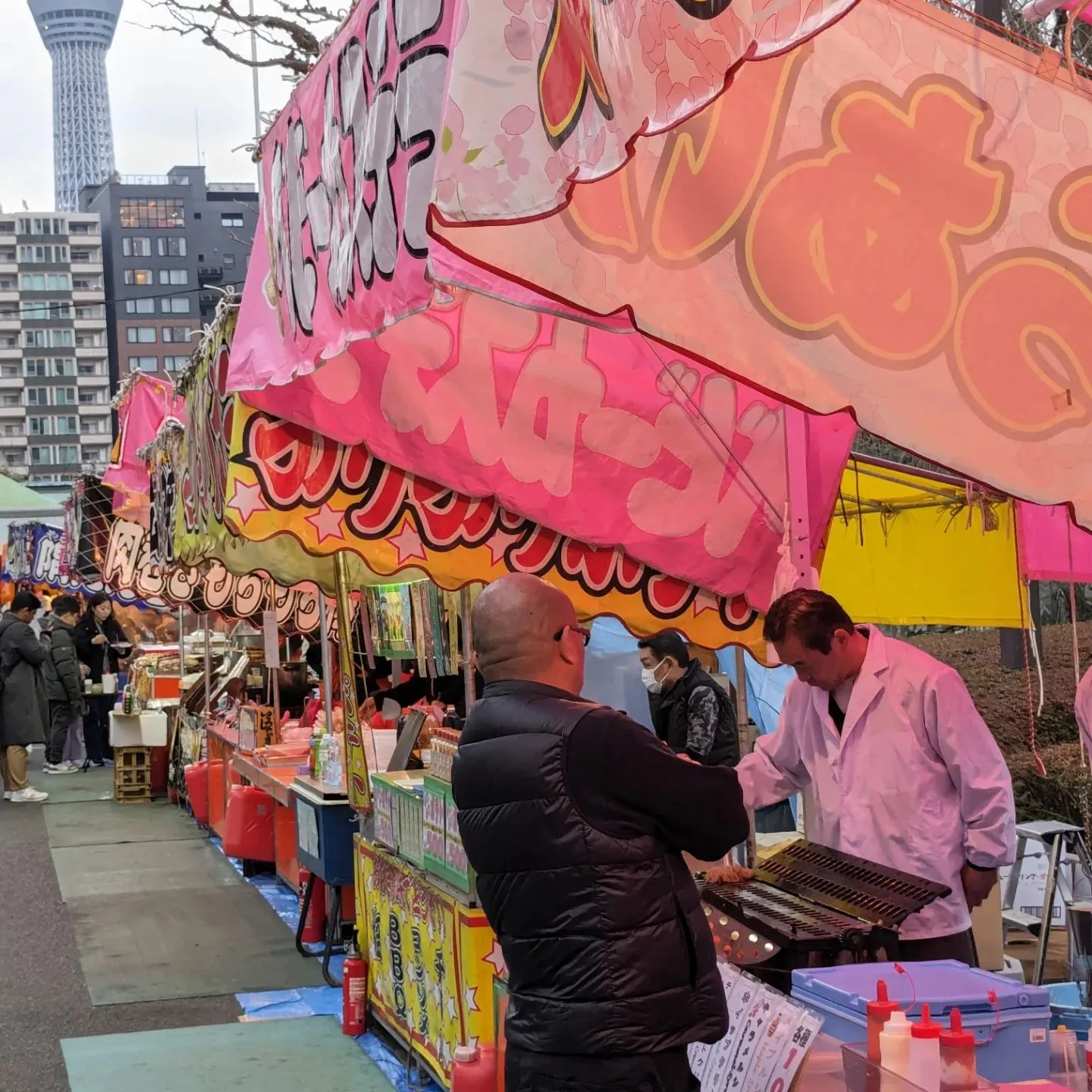 Street vender in Asakusa