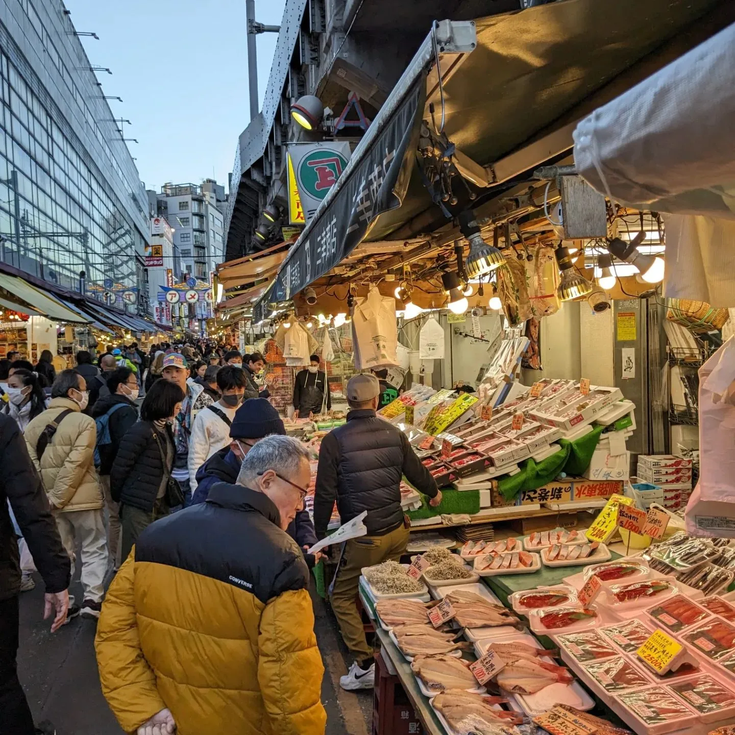 food market in Tokyo