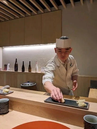 First-class sushi chef